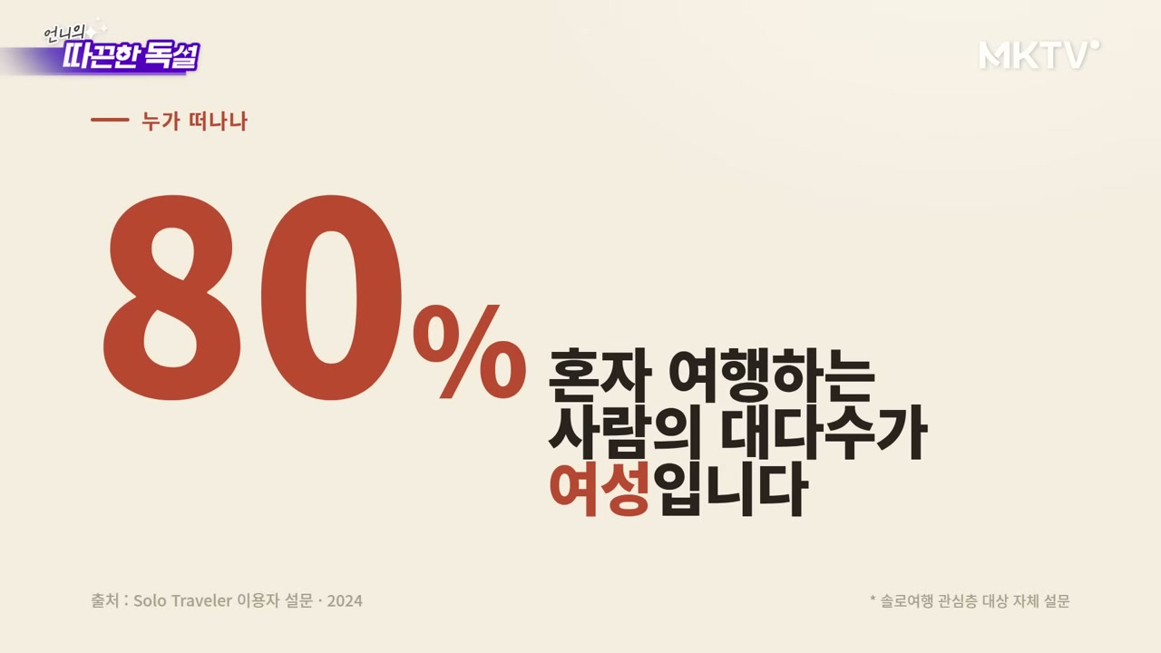 중년 여성 혼자 여행, 왜 늘고 남편은 어떻게 설득할까 대표 이미지